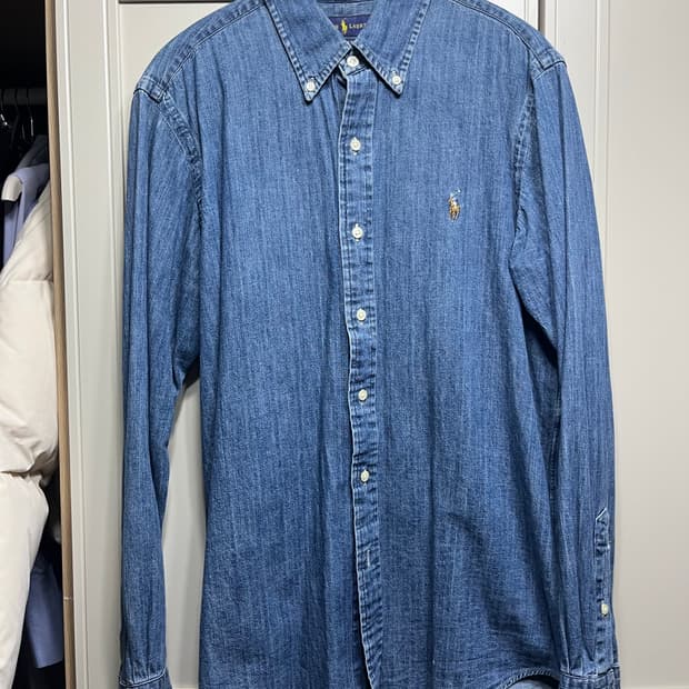 폴로 데님 셔츠
