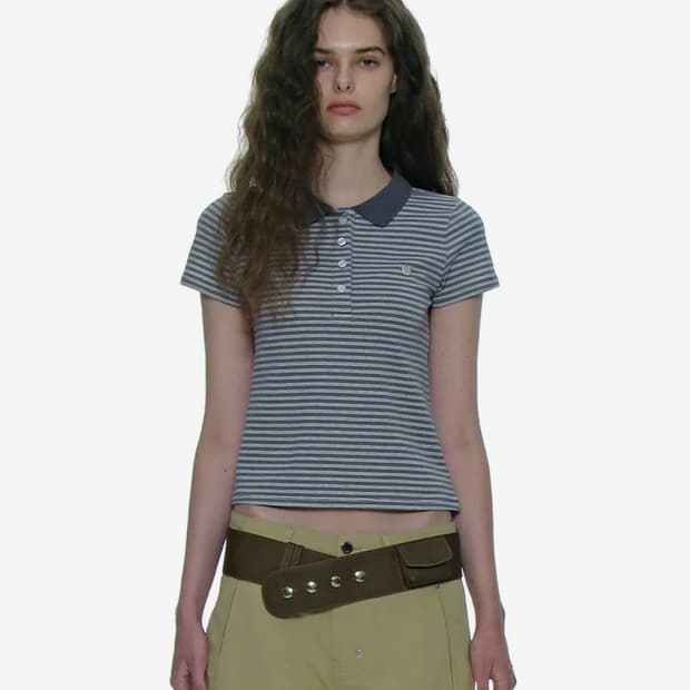 피티드 스트라이프 피케 티_파스텔 블루