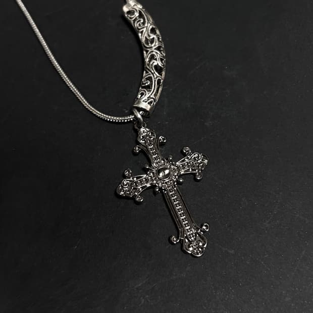 크롬 써지컬 남여공용 목걸이