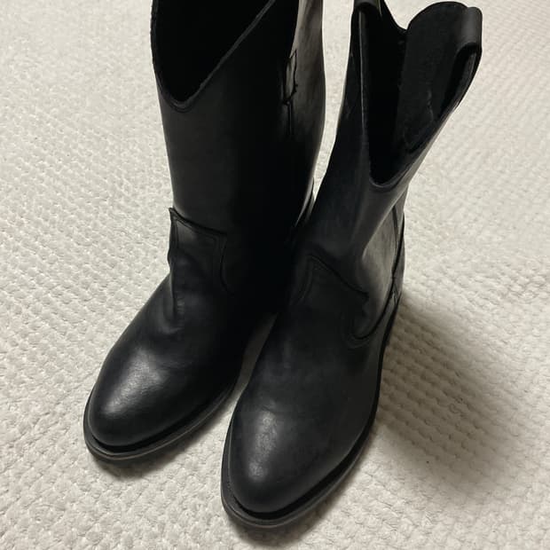 OUTDOOR EXCHANGE 아웃도어 익스체인지 레더 페코스 부츠