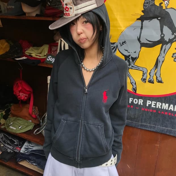 Polo Red Pony Hood Zip-Up