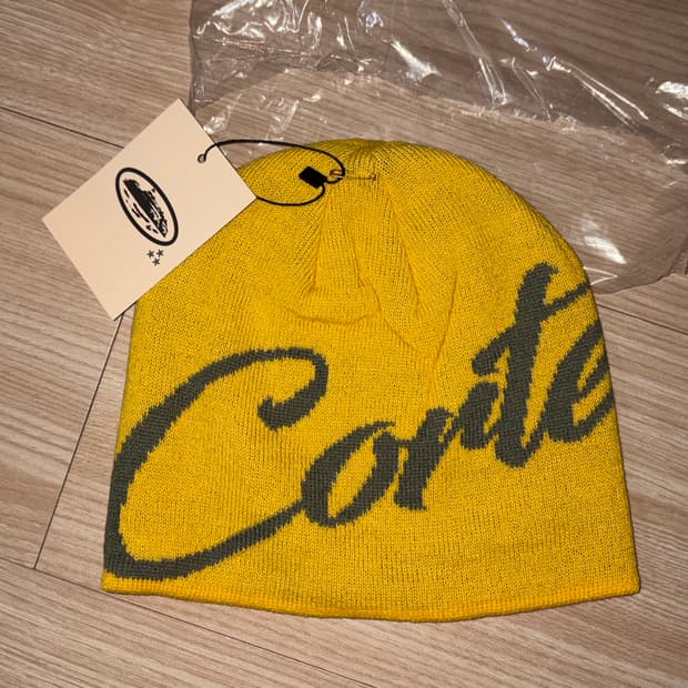 [새상품] 코르테이즈 비니 머스타드 컬러