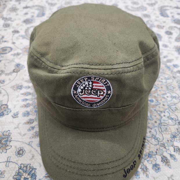Jeep 지프 카키색 군모