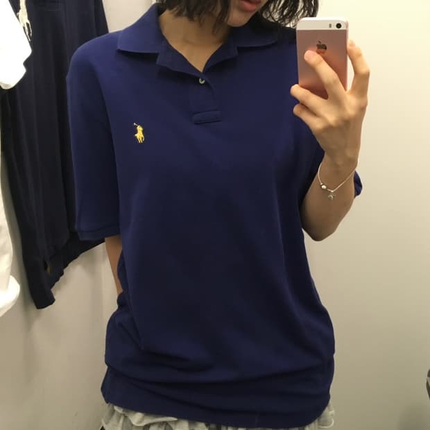 폴로 랄프로렌 카라티 네이비블루