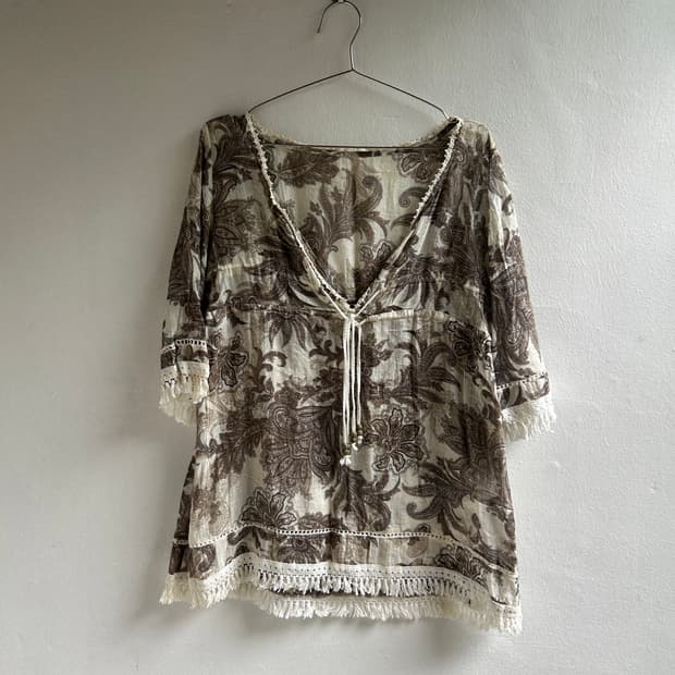 boho blouse