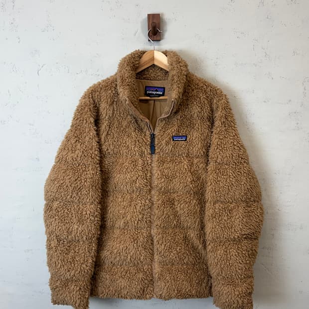 파타고니아 리사이클 하이 파일 플리스 다운 자켓