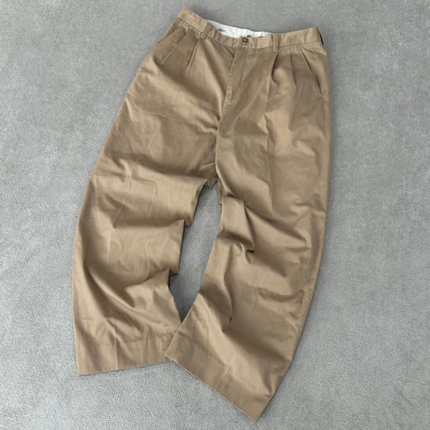 라코스테 면반지 팬츠 33