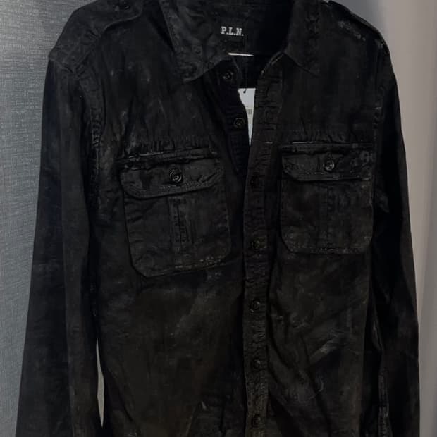 pln oilskin shirt (L)