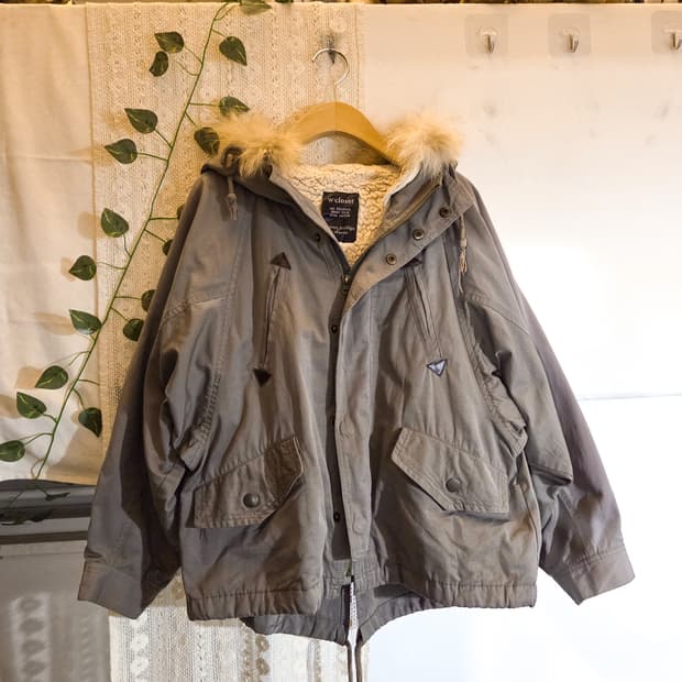 아방핏 숏 야상 자켓