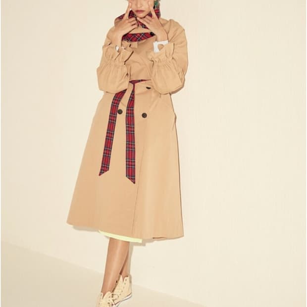 쟈니헤잇재즈 트렌치 코트