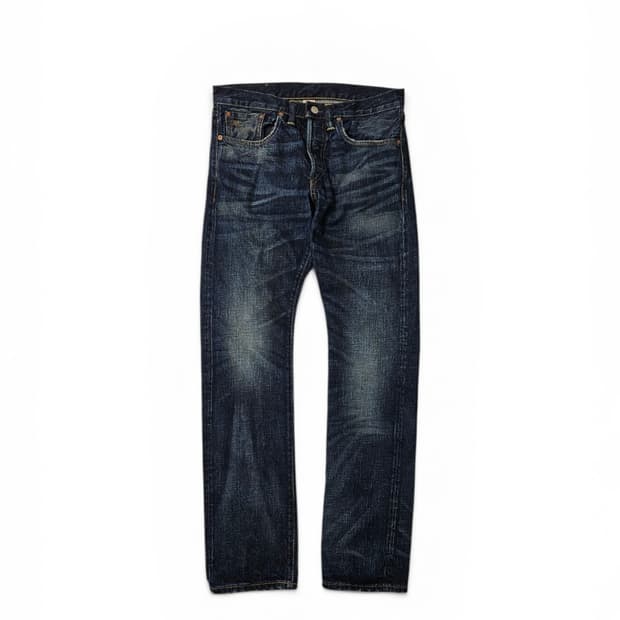 RRL 슬림핏 재팬 셀비지 미제 청바지 데님 29x30