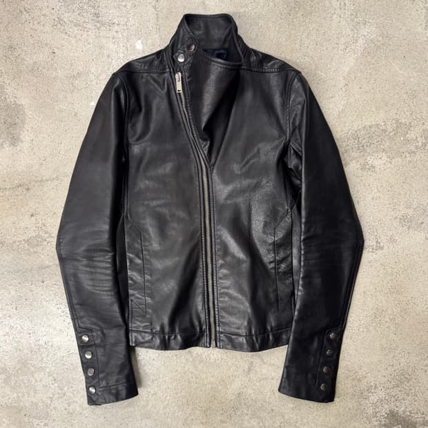 46 / Rick Owens 릭오웬스 몰리노 가죽자켓