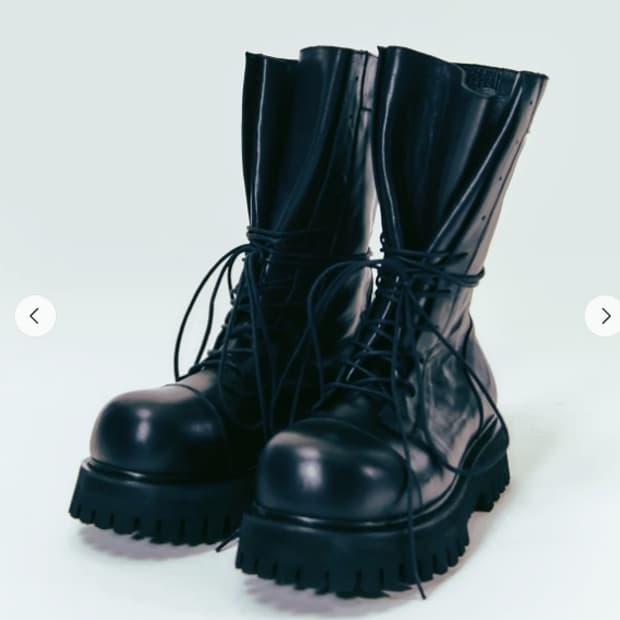 랜아카이브 모노카우 레더부츠