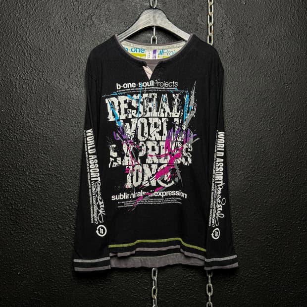 b-one soul projects – Graphic Long Sleev