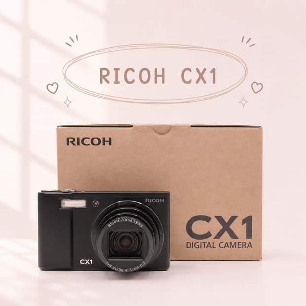 리코 CX1 블랙 🖤 감성 스냅 최강자