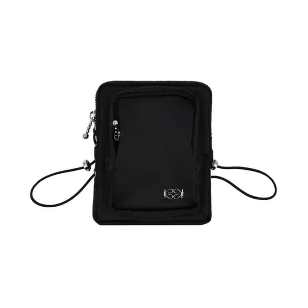 기준 kijun satin mini bag 크로스백 미니백 가방 블랙
