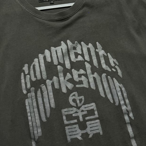 폴리테루 노매뉴얼 반팔티 차콜 4