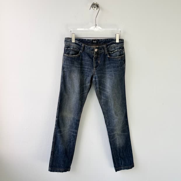 돌체앤가바나 패치 워싱 진