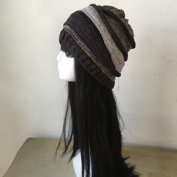  pattern knit beanie