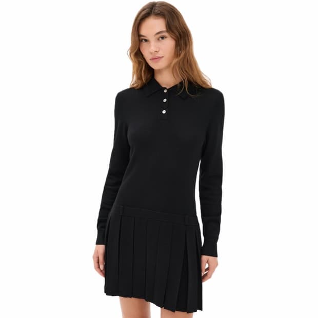 [S,M]샌디리앙 25fw Hague 니트 드레스/블랙