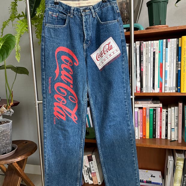 1980s cocacola 데님팬츠 29
