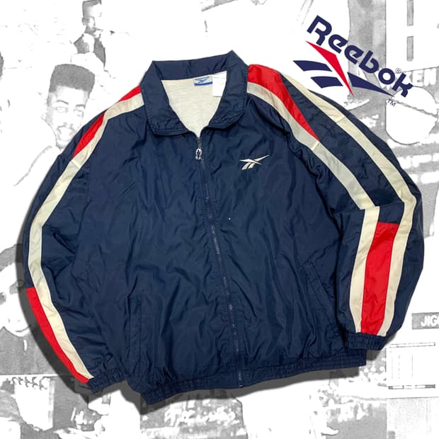90s reebok 리복 올드스쿨 바람막이