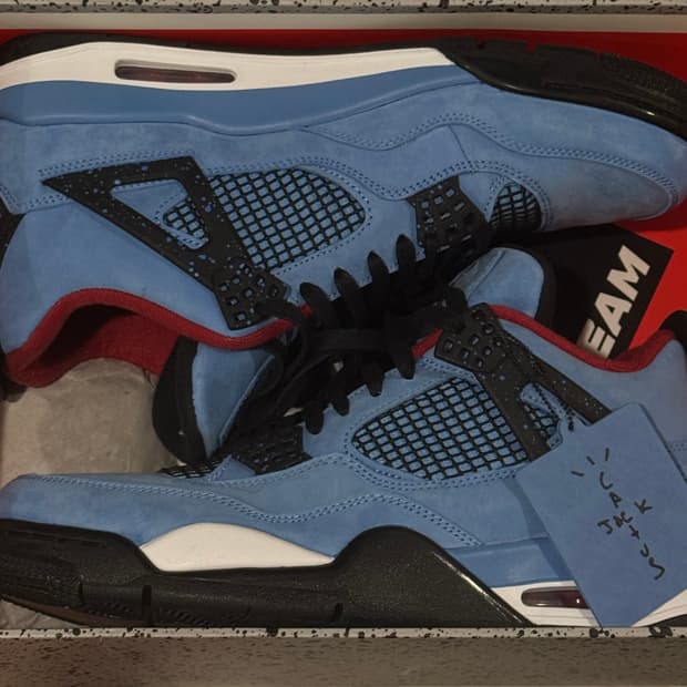 [295] 조던 4 트래비스스캇