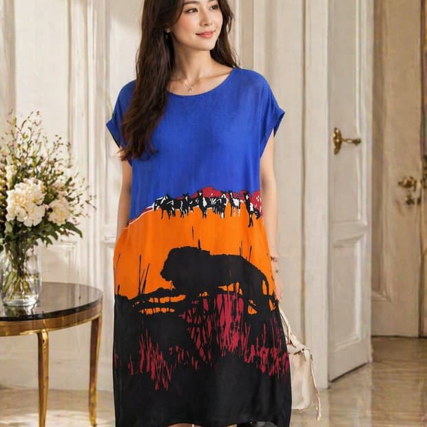 다이앤 본 퍼스텐버그 실크원피스