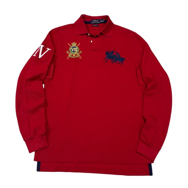 폴로 랄프로렌 더블 빅포니 럭비 PK 카라티