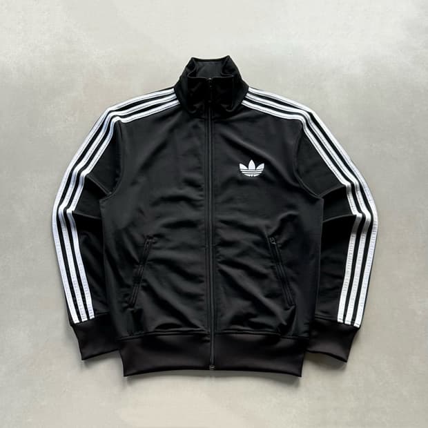 [S]아디다스 구형 파이어버드 블랙 트랙탑 져지