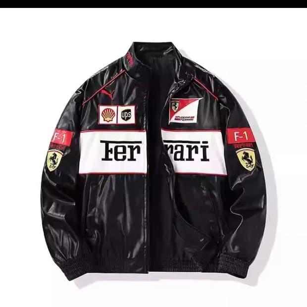 페라리 F1 에프원 레이싱 래더자켓 빈티지 점퍼 바이크