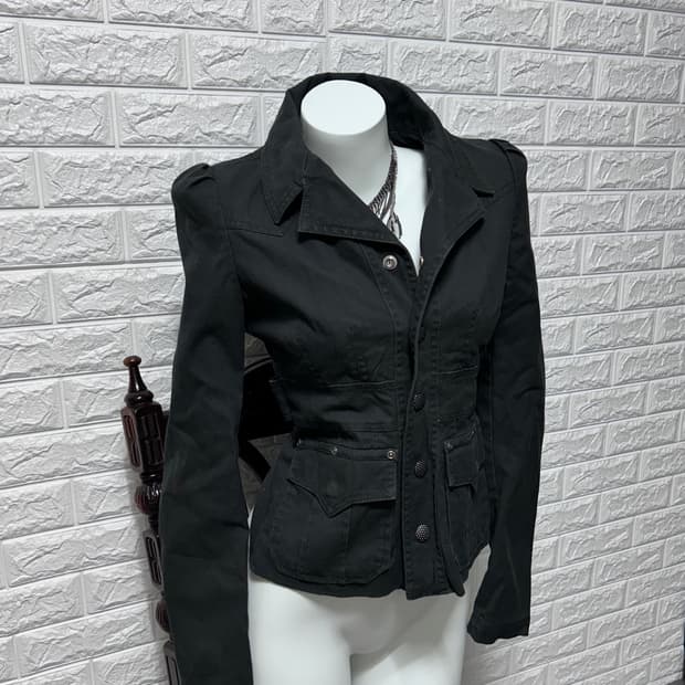 00’s 디젤 사파리 크롭 자켓