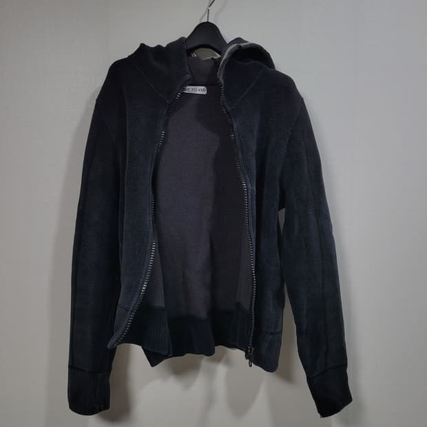 Vintage Stone Island knit 후드집업