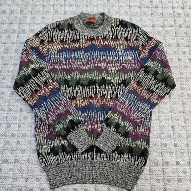 미쏘니 패턴 니트100