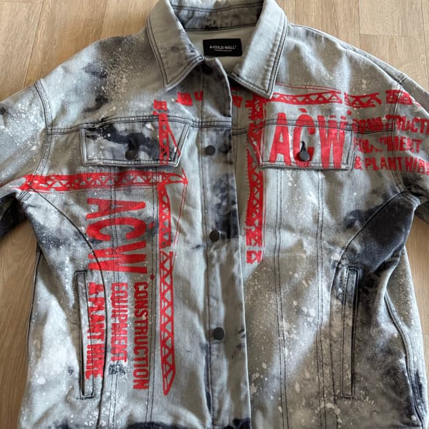 어콜드월 데님자켓