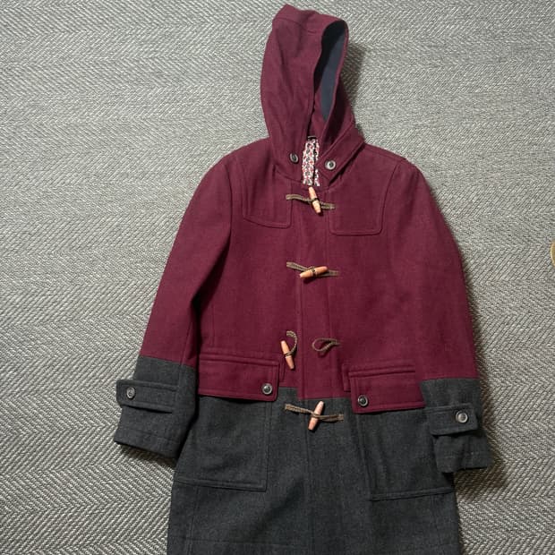 지오지아 램스울 더플 코트 (90)