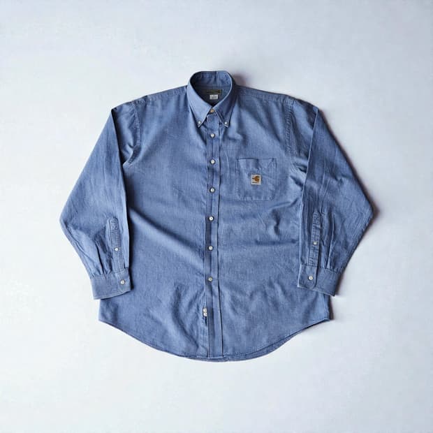 FR칼하트 면 오버핏 긴팔셔츠 L