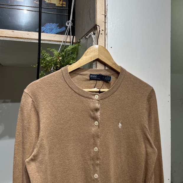 폴로 랄프로렌 신형 베이지 코튼 니트