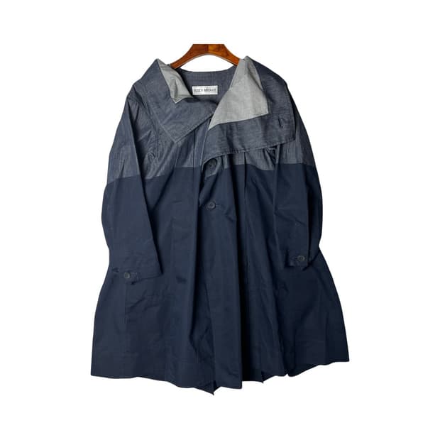 [Issey Miyake] 이세이미야케 투톤 윈드코트