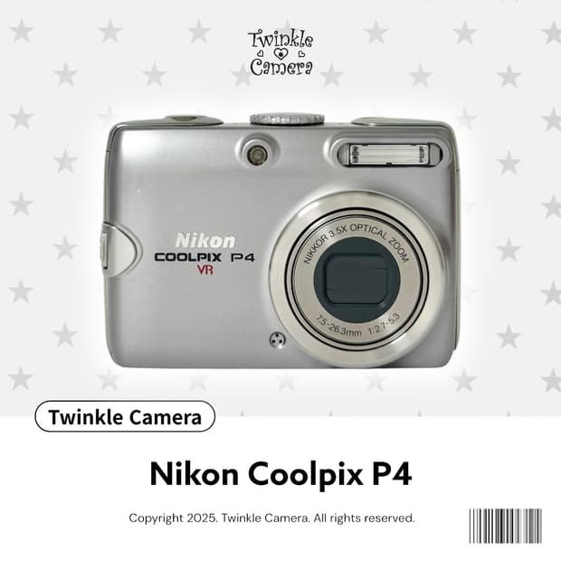 (태연/조이✨) Nikon 니콘 쿨픽스 P4