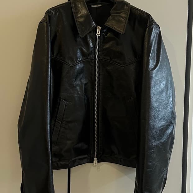 토니웩 카프 레더 웨스턴 자켓 L