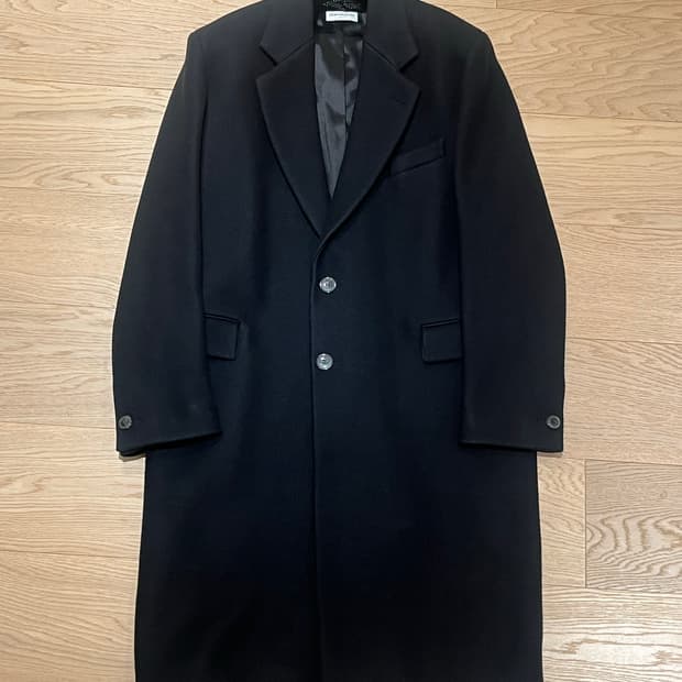 Dries Van Noten 드리스반노튼 블랙 코트 50