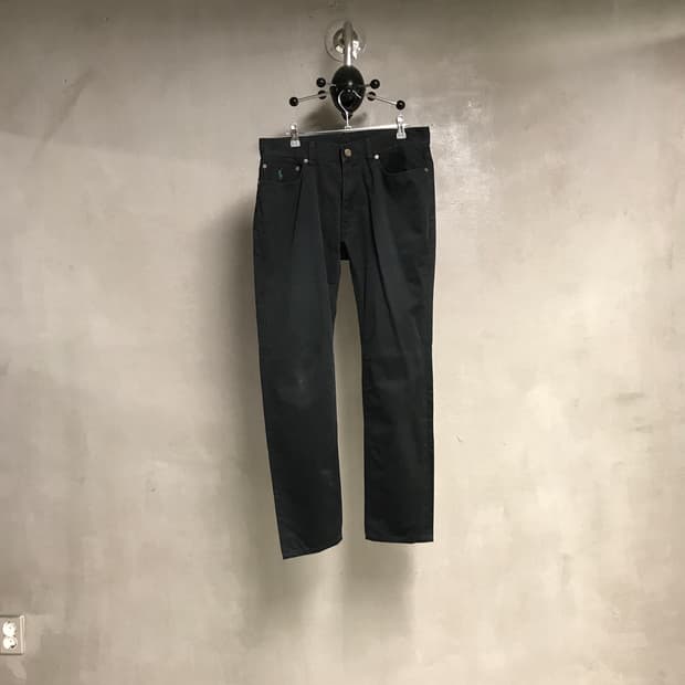 폴로 랄프로렌 코튼 팬츠 블랙 31/30