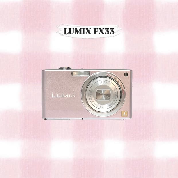 파나소닉 루믹스 FX33 핑크 빈티지디카