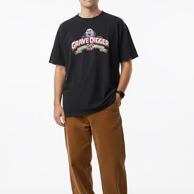 2008년 Grave Digger 25주년 티셔츠 - 2XL