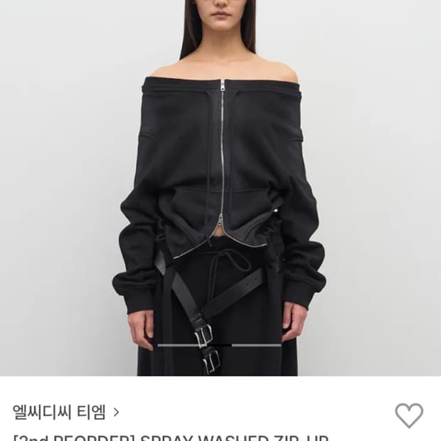 LCDC tm SPRAY WASHED ZIP-UP