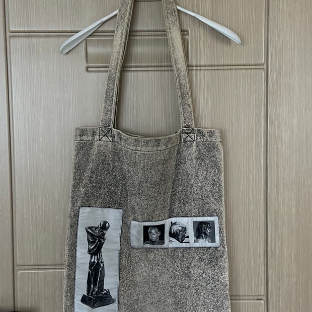 릭오웬스 패치워크 숄더백