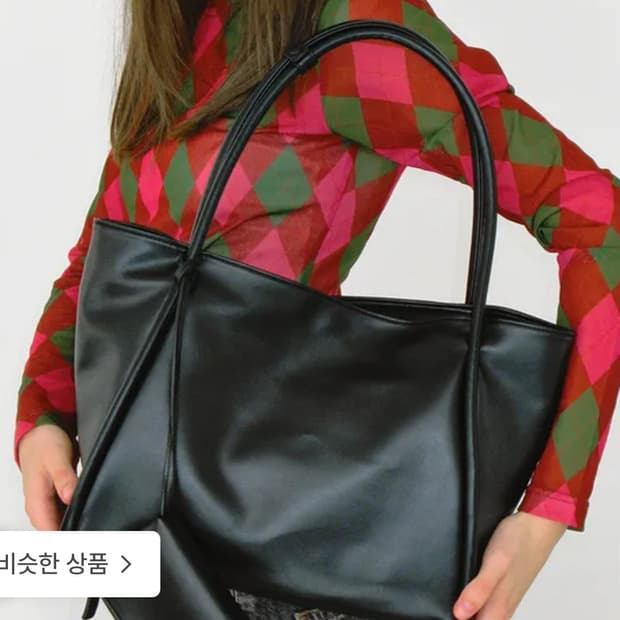 여밈 medium dapper bag 블랙