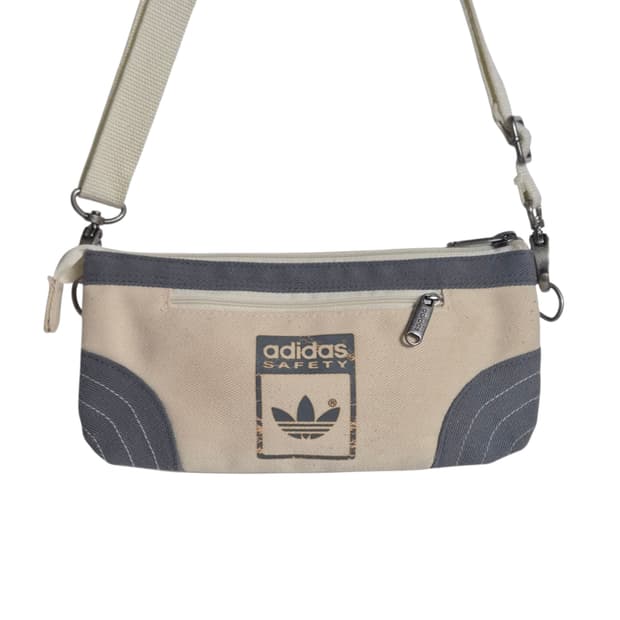 adidas) 00s 빈티지 아디다스 세이프티 캔버스 미니백