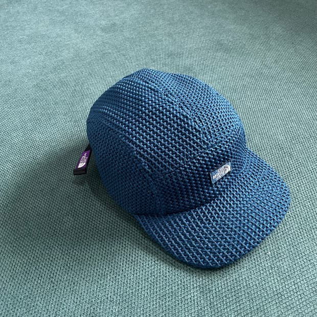The Northface purple label knit camp cap